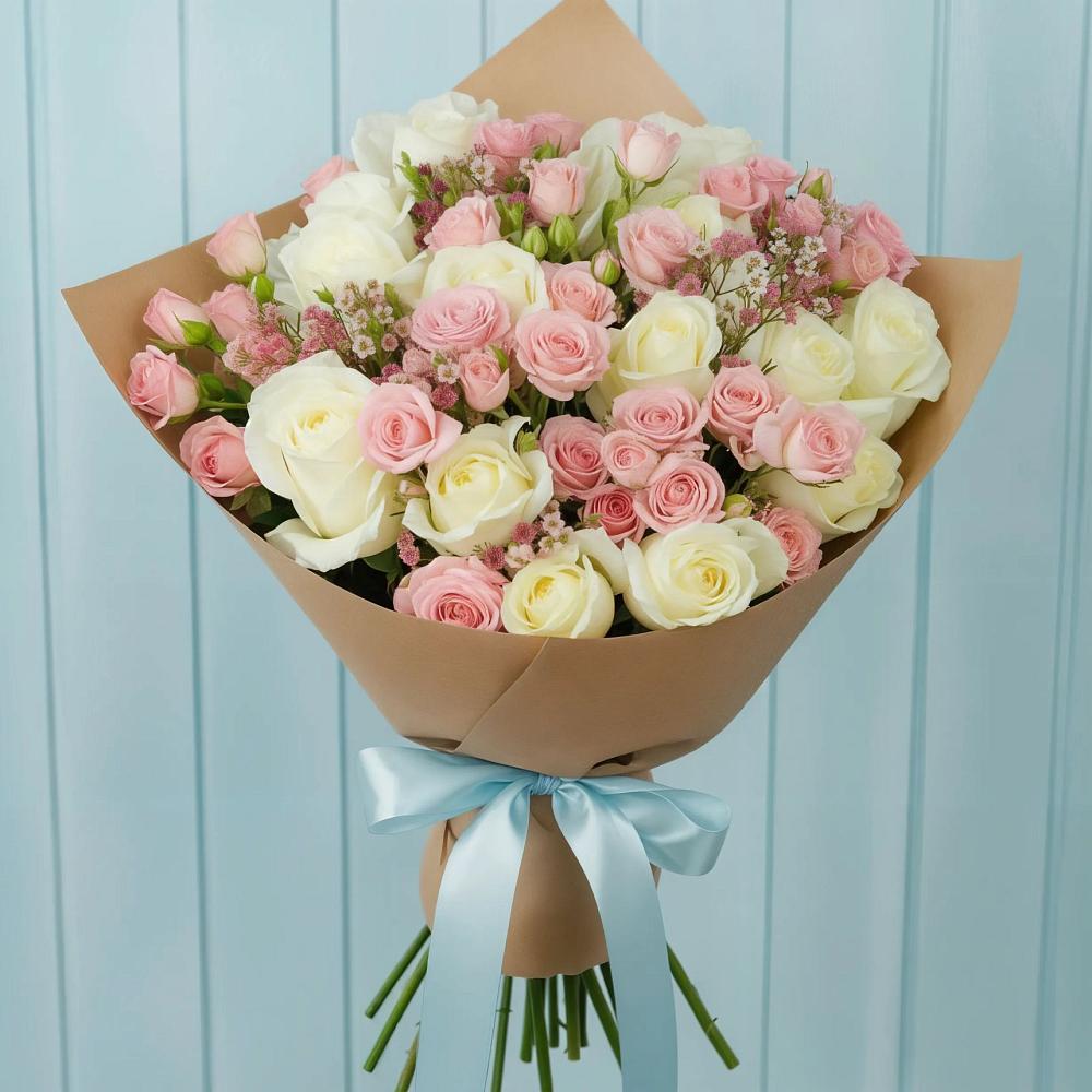 Букет цветов из: Розы в Киржаче