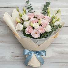 Букет цветов из:  Лизиантусы в Киржаче