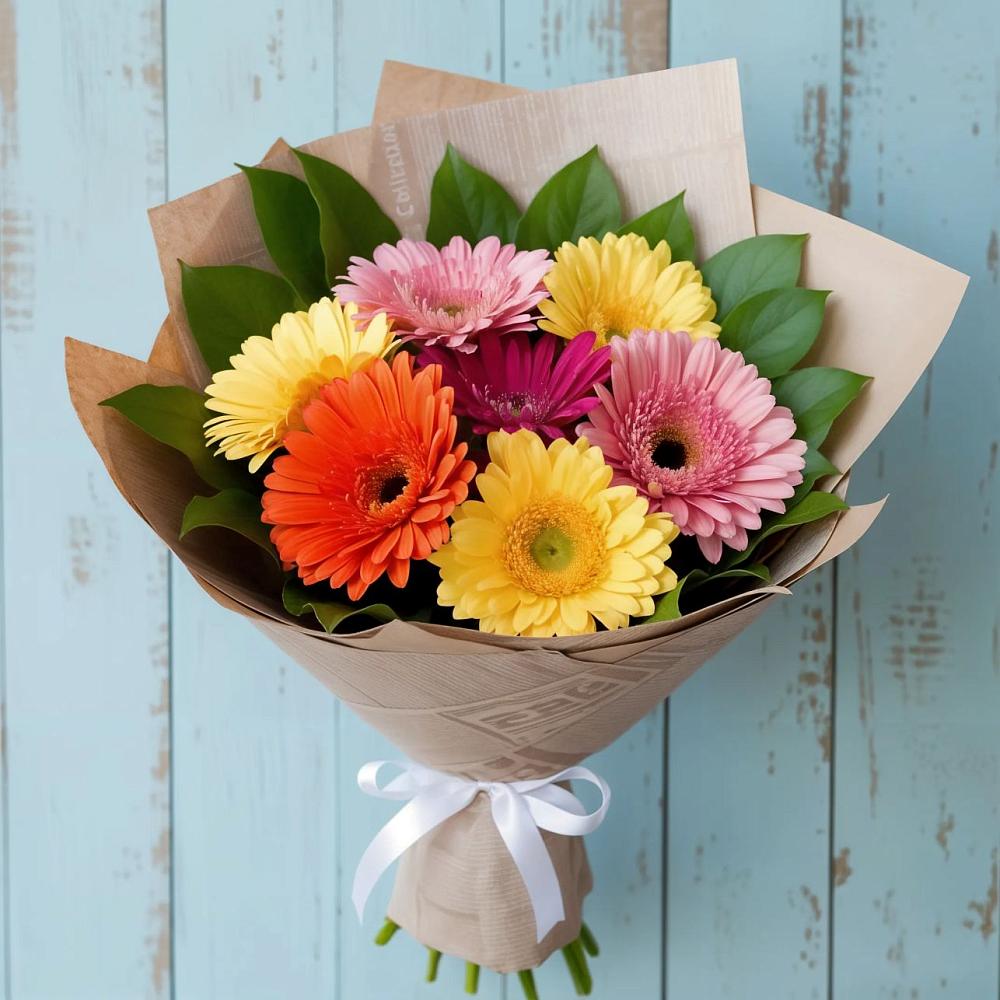 Букет цветов из: Герберы в Киржаче
