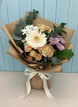 Букет цветов из:  Герберы и Хризантемы в Киржаче