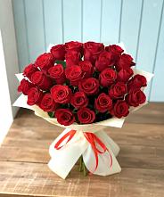 Букет 29 Красных роз в Киржаче