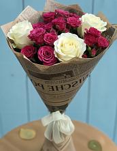 Букет цветов из:  Розы #REPLACE_PRED# Киржаче