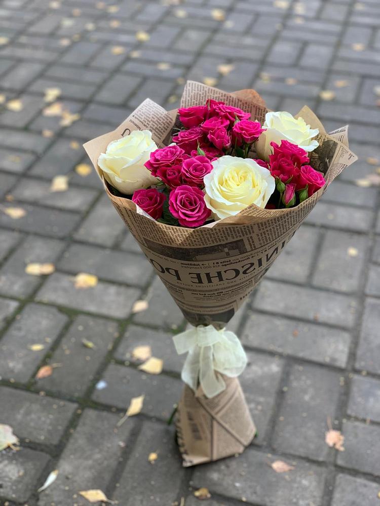 Букет цветов из: Розы в Киржаче