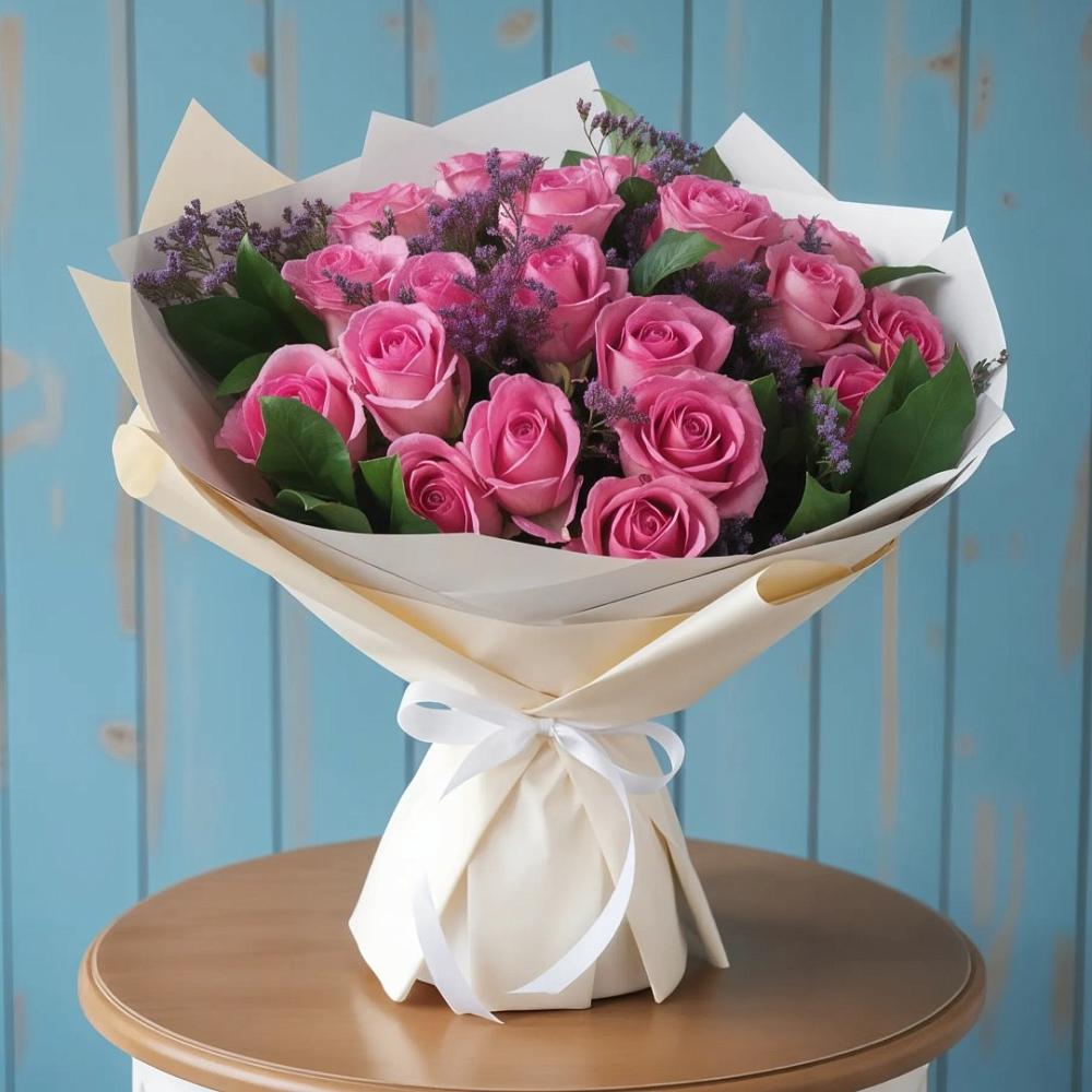 Букет цветов из: Розы в Киржаче