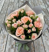 Букет цветов из:  Розы #REPLACE_PRED# Киржаче